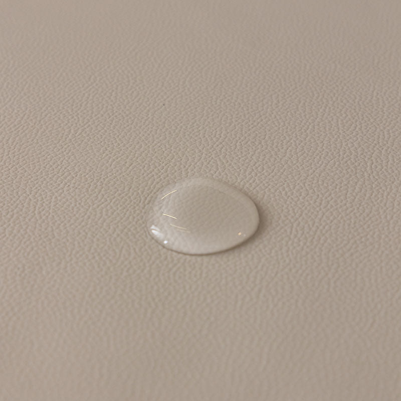 Jeté de Canapé en Simili Cuir Imperméable Beige