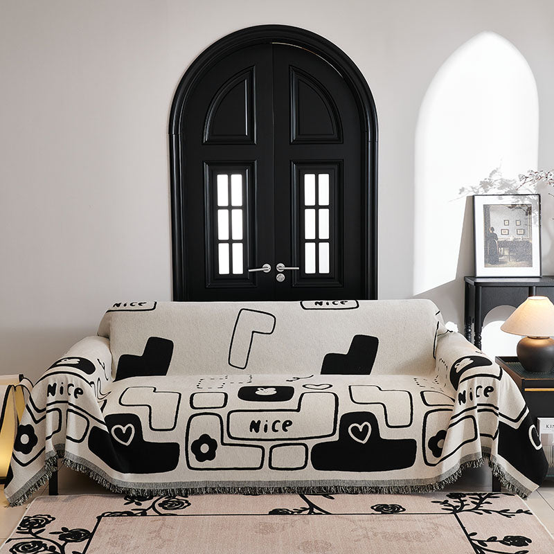 Jeté de Canapé Tissé Nice