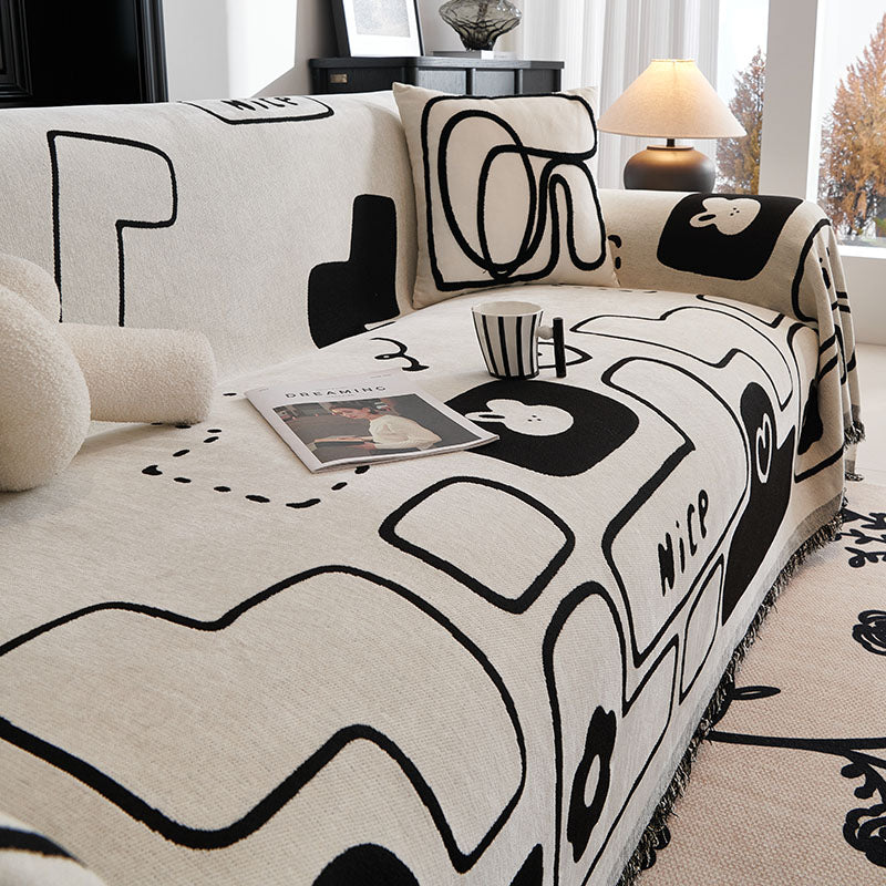 Jeté de Canapé Tissé Nice