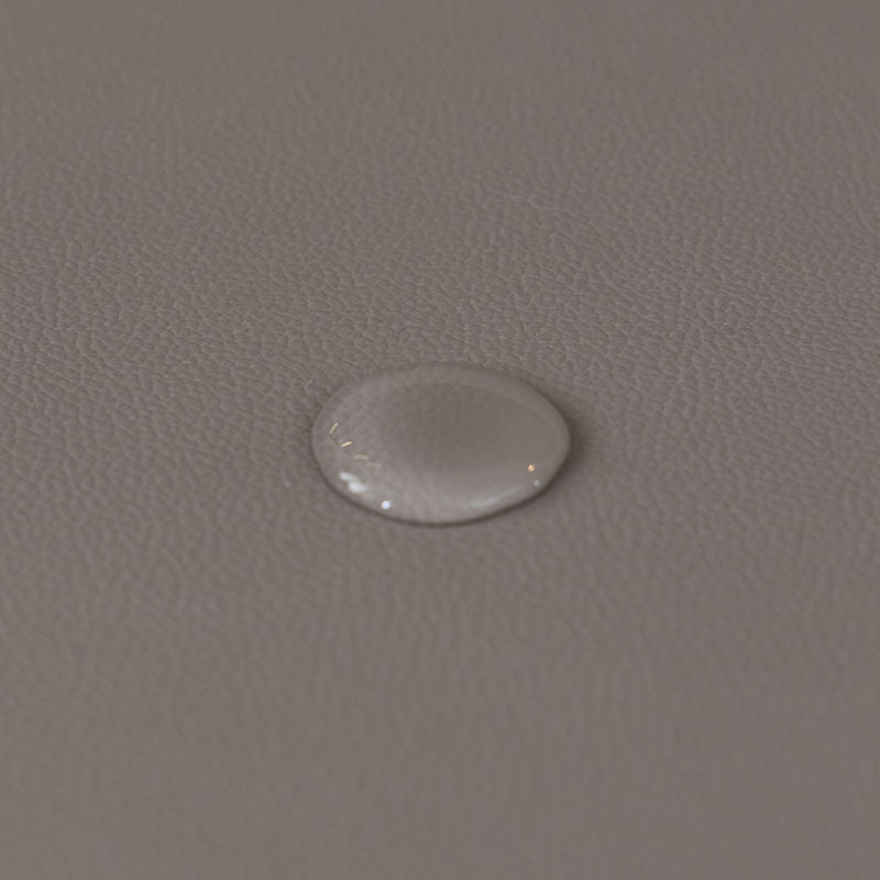 Jeté de Canapé en Simili Cuir Imperméable Gris