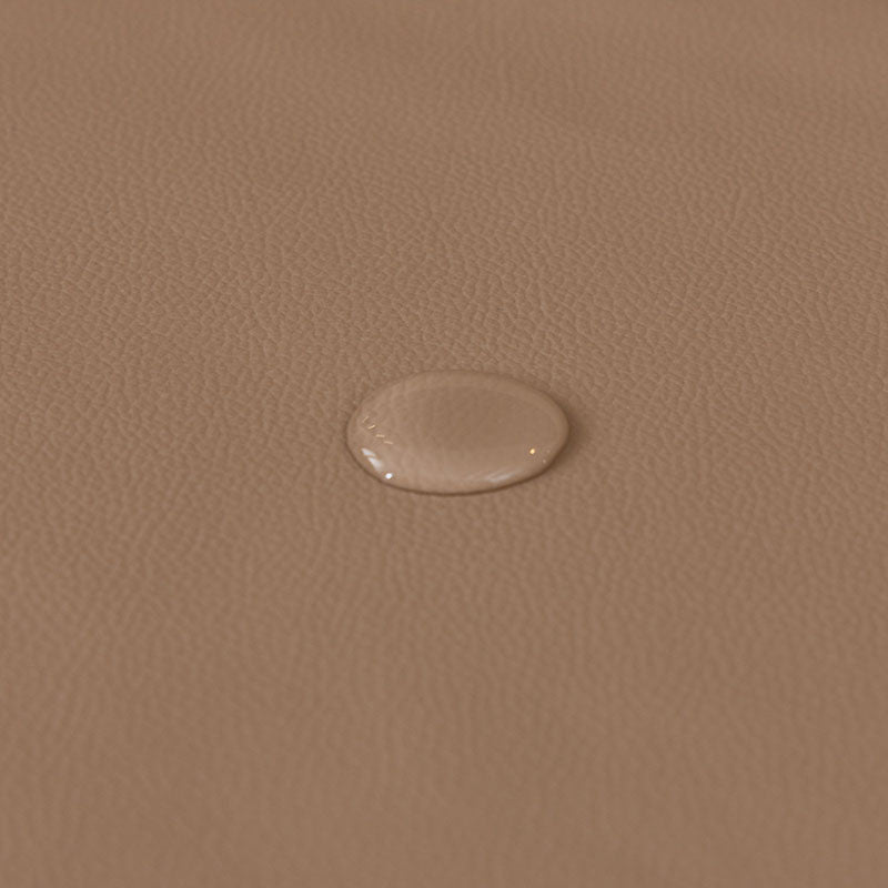 Jeté de Canapé en Simili Cuir Imperméable Marron Clair