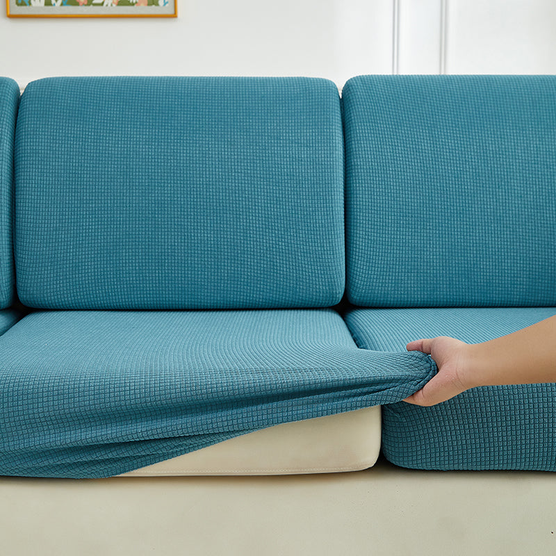EasyDrap™ Bleu ciel - Housse Déperlante Pour Coussin de Canapé
