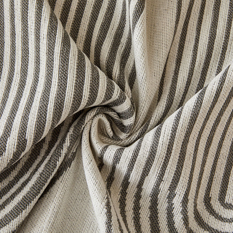 Jeté de Canapé Tissé Arches Gris