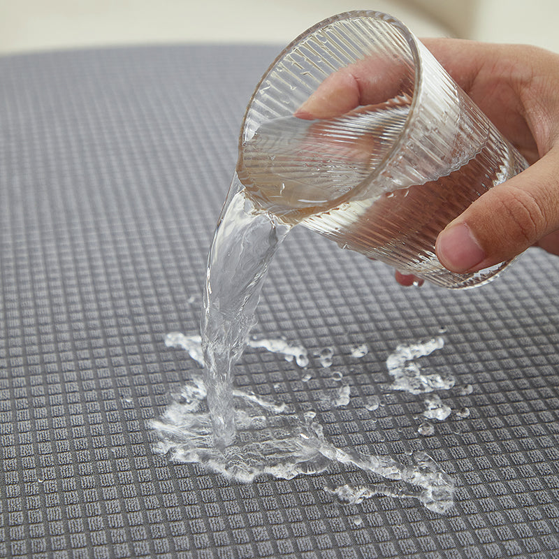 EasyDrap™ Gris clair - Housse Déperlante Pour Coussin de Canapé