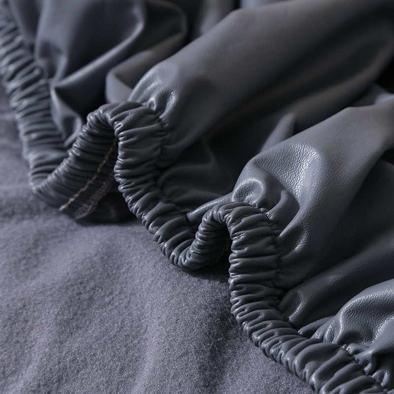 Gris - Housse de Clic Clac en Simili cuir Imperméable