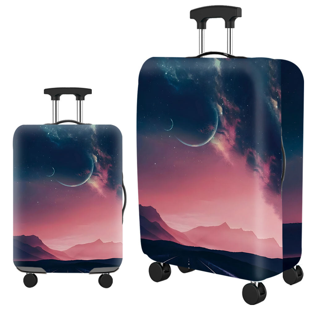 Housse De Valise Imprimé Mouton Mignon Novastar - Taille S à XL, Polyester Extensible, Pour 45,7-53,3 Cm