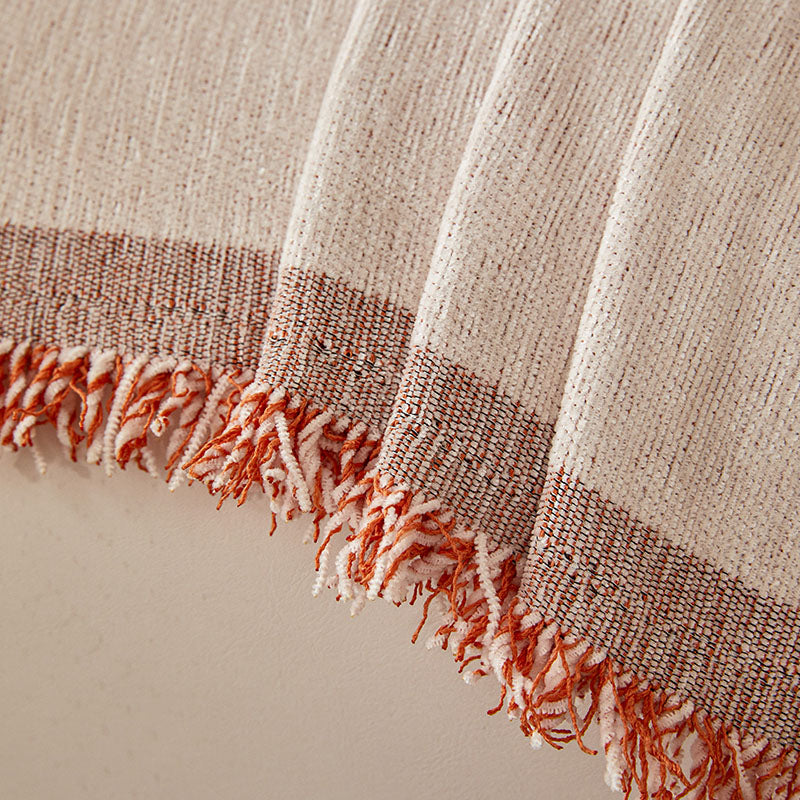 Jeté de Canapé Tissé Arches Orange