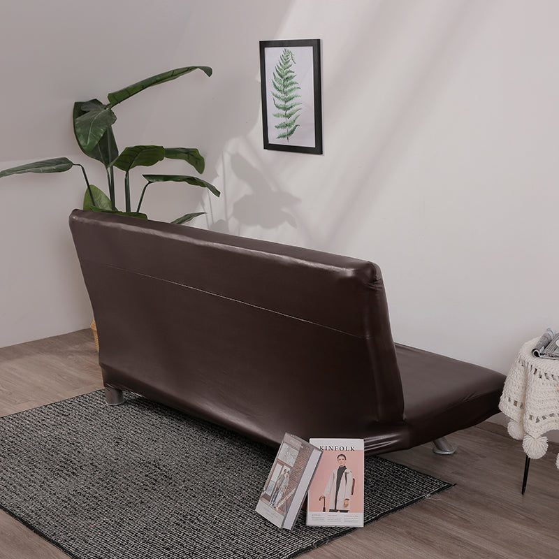 Marron - Housse de Clic Clac en Simili cuir Imperméable