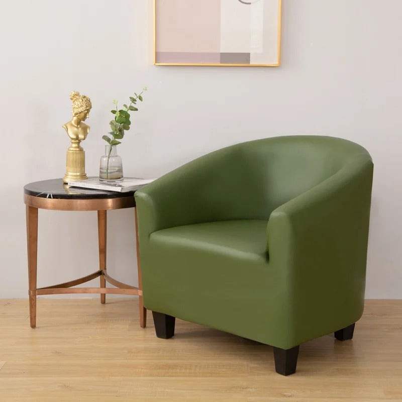 Vert - Housse en Simili cuir Imperméable pour Fauteuil Cabriolet