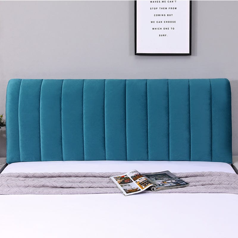 Bleu - Housse de Tête de Lit Élégante La Maison des Housses