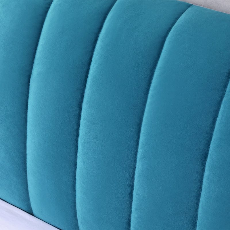 Bleu - Housse de Tête de Lit Élégante La Maison des Housses