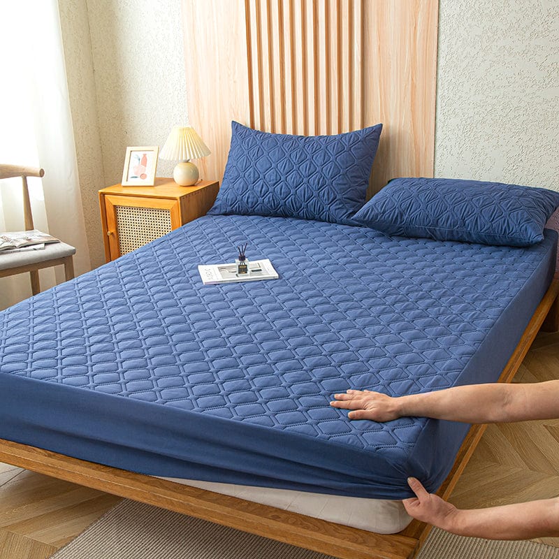 Draps housse Bleu Marine - Drap housse Imperméable La Maison des Housses