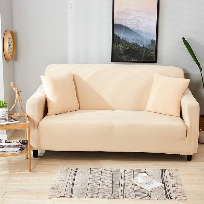 Housse de fauteuil déperlante Blanc cassé