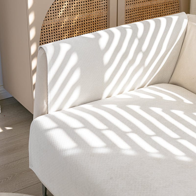 Housse canapé Copie de Blanc - Housse de canapé antidérapante et imperméable La Maison des Housses