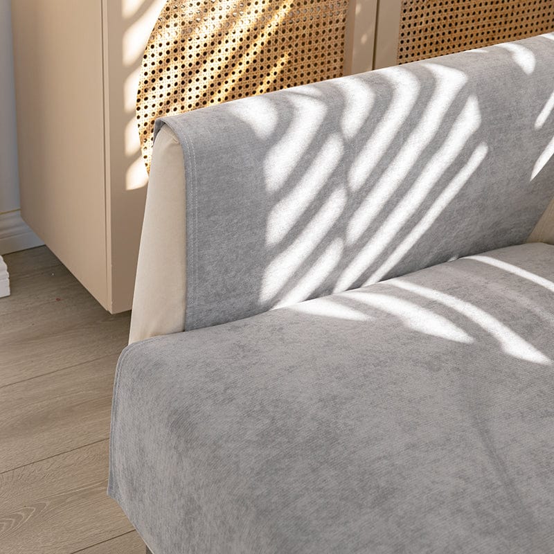 Housse canapé Gris - Housse de canapé antidérapante et imperméable La Maison des Housses