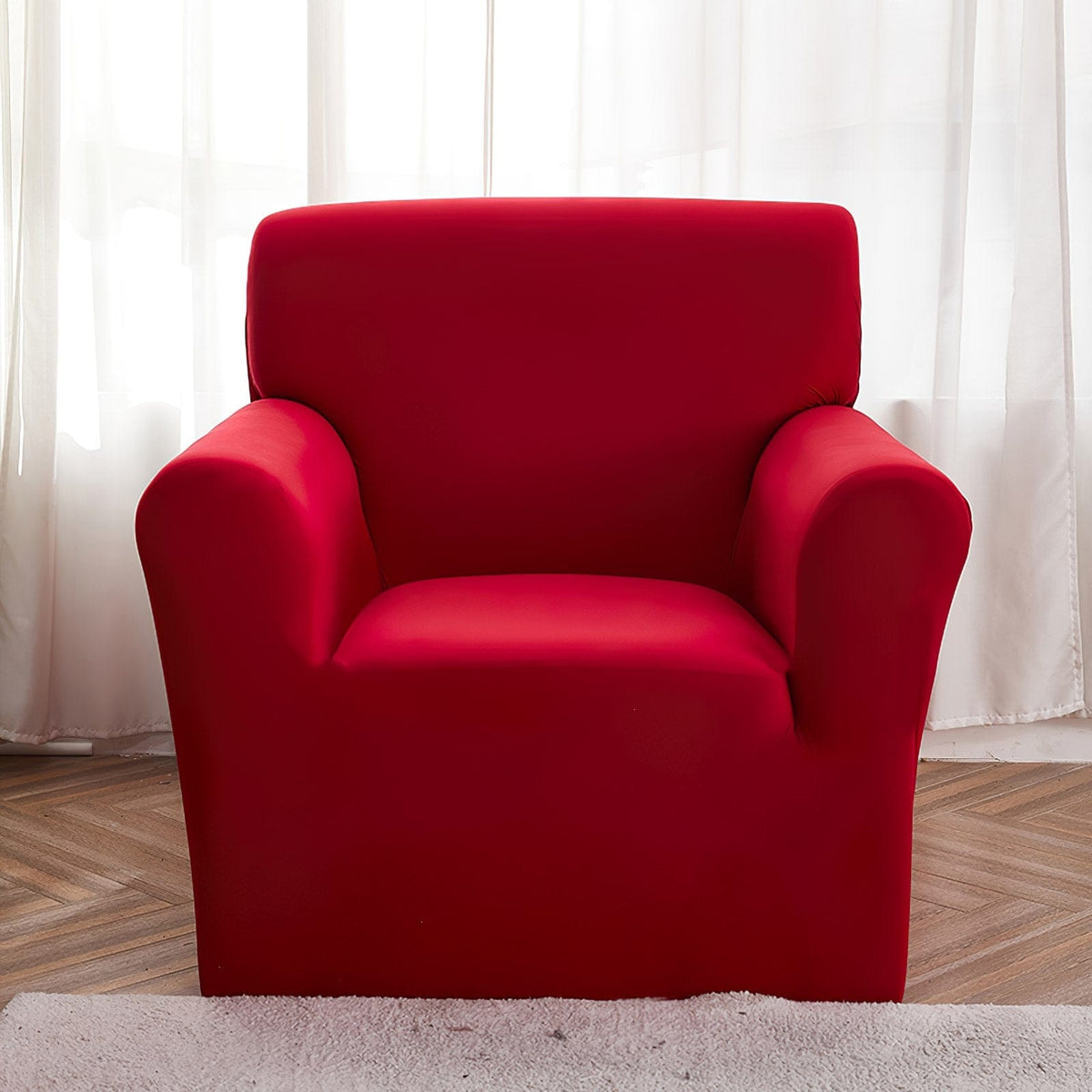 Housse de fauteuil extensible Rouge