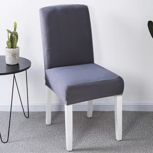 Housse de chaise extensible Gris