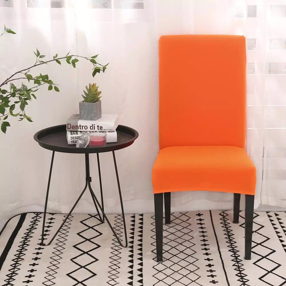 Housse de chaise extensible Orange
