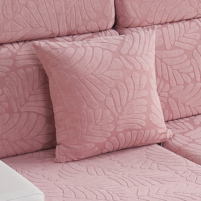 Housse coussin Rose Motif Palmier - 1 pièce - Housses de Coussin 45x45cm La Maison des Housses