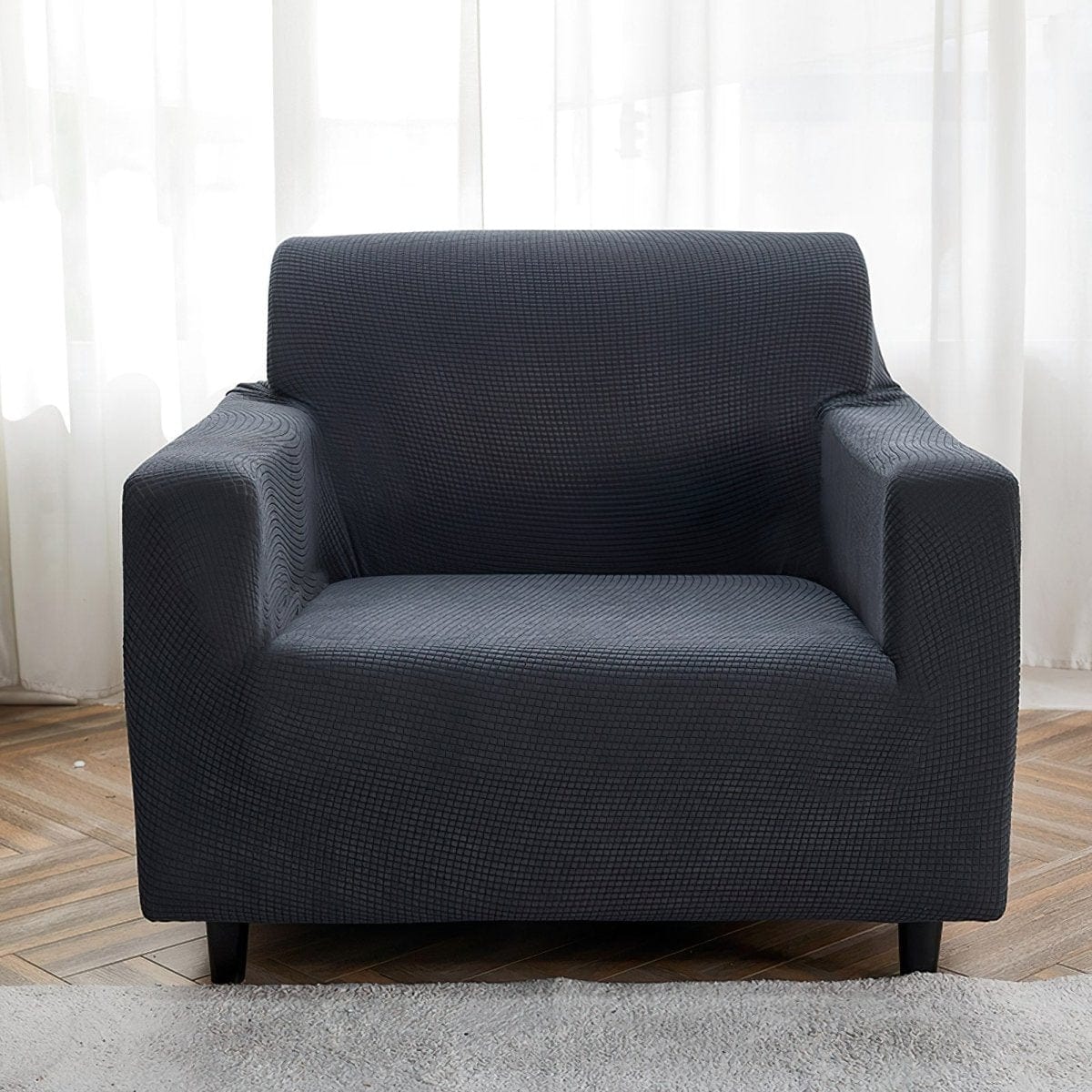 Housse de fauteuil déperlante Gris