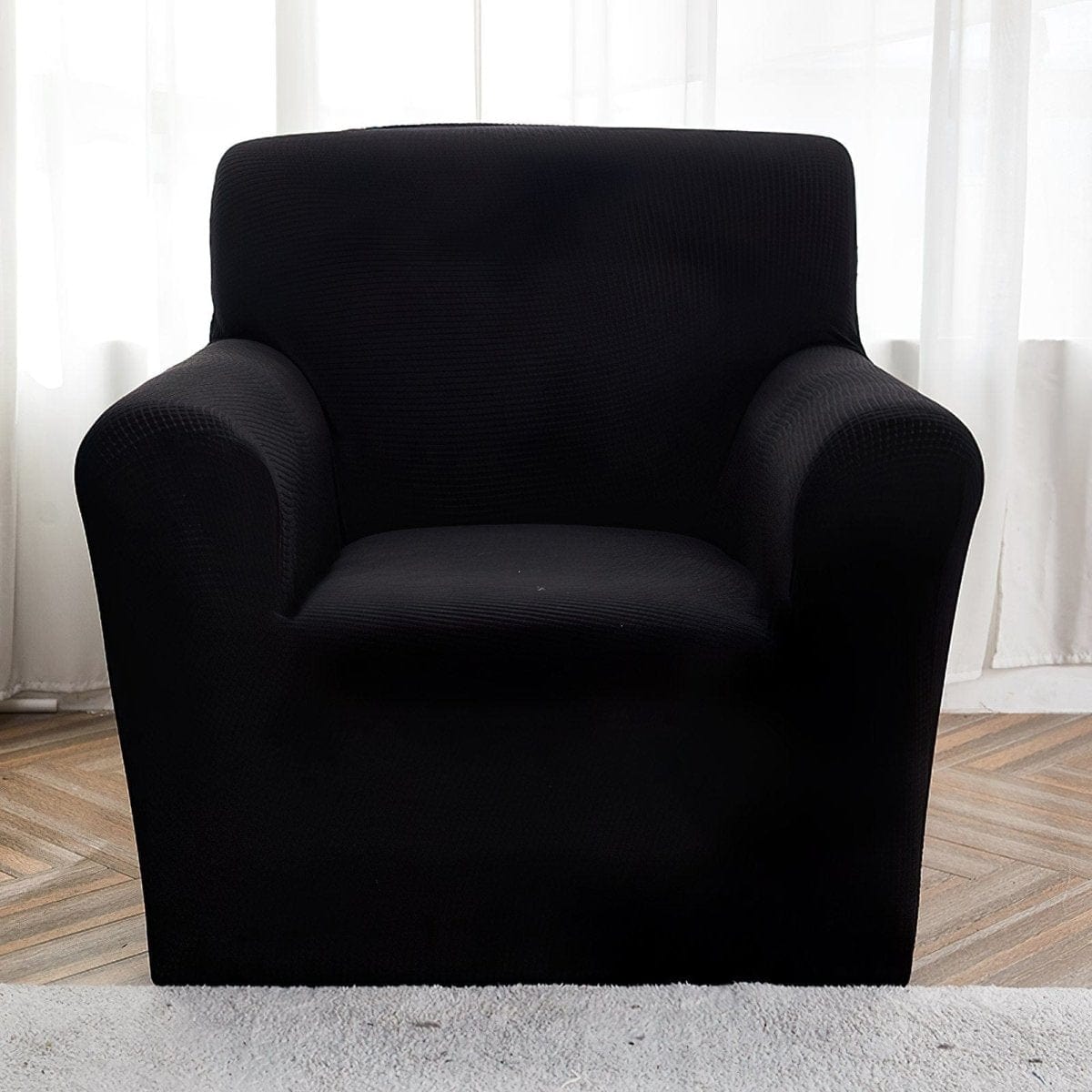 Housse de fauteuil déperlante Noir