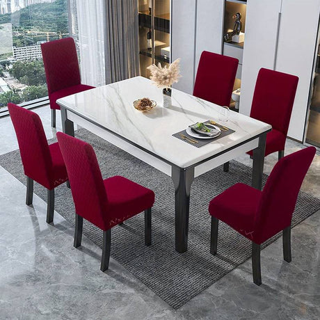 Housses de Chaises Bordeaux - Housse de Chaise Extensible La Maison des Housses