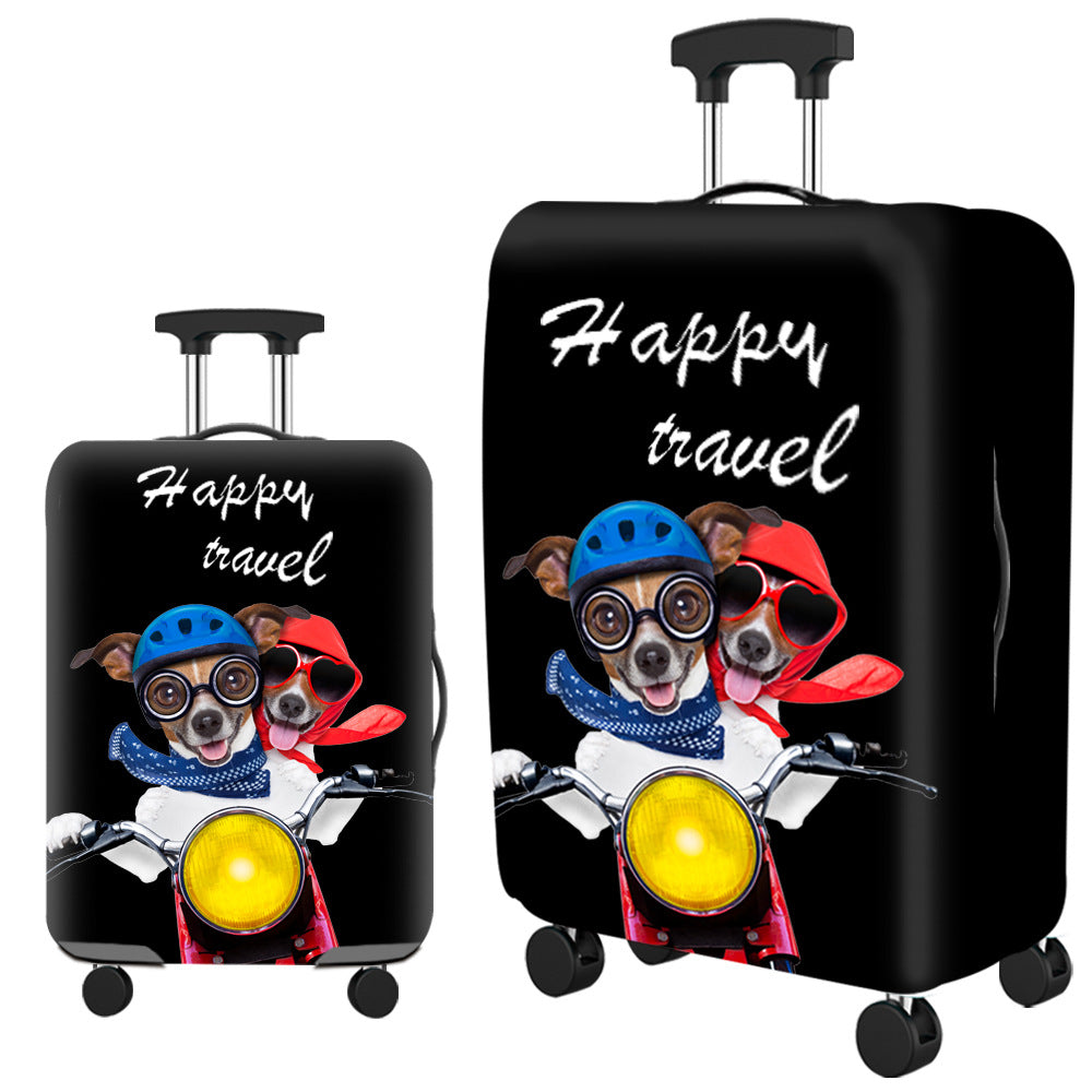 Happy Travel - Housse de Valise Design