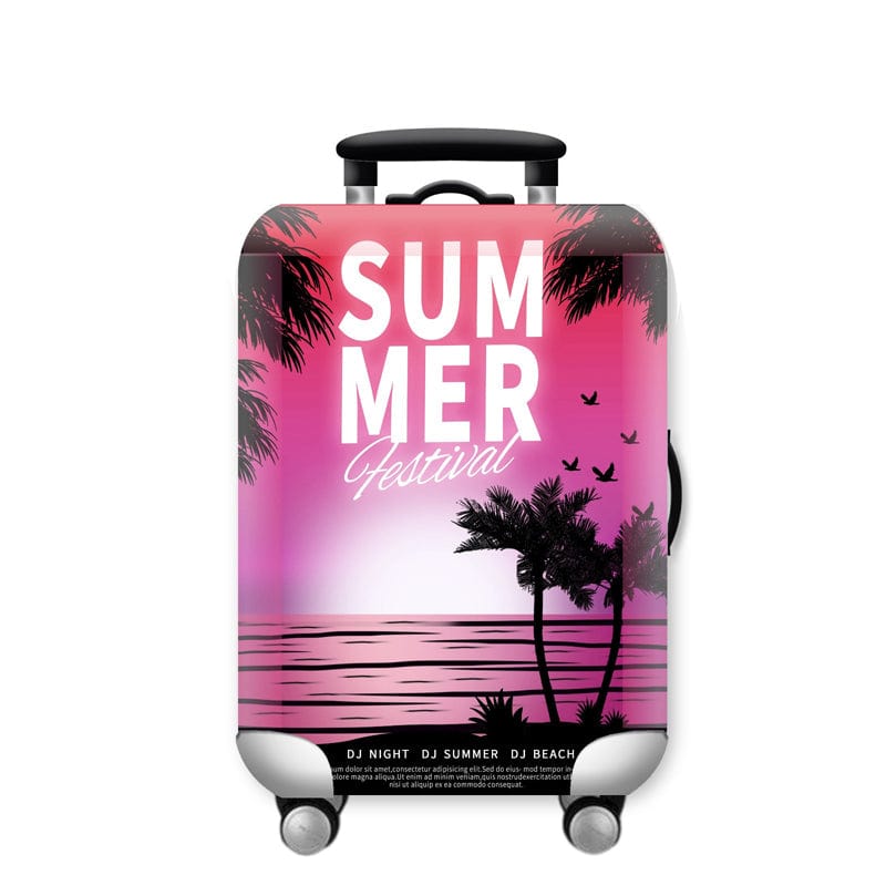 Housse De Valise Personnalisée Caseskinz Rose - L&S Prints (Neuve)