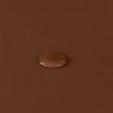 Jeté de Canapé en Simili Cuir Imperméable Marron