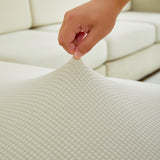 EasyDrap™ Blanc cassé - Housse Déperlante Pour Coussin de Canapé