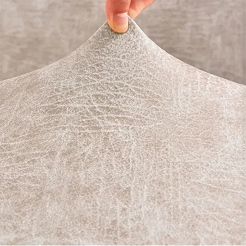 Crème - Housse de Canapé en Simili cuir Imperméable