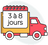 Icône de livraison rapide en 3 à 8 jours par La Maison des Housses.