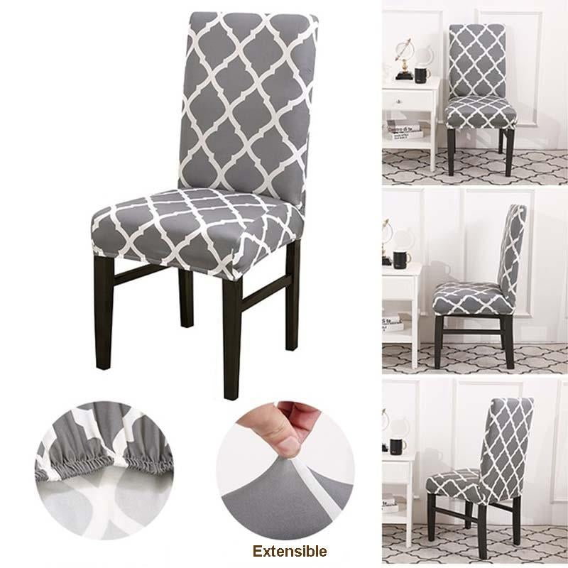 Tissu extensible premium qui épouse parfaitement les chaises