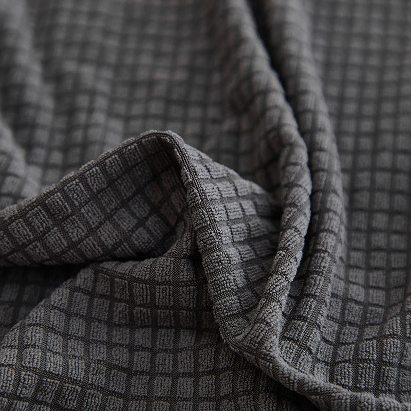 Housse de coussin de canapé déperlante, Gris, posée sur les coussins d'assise et de dossier d'un canapé — vue 7