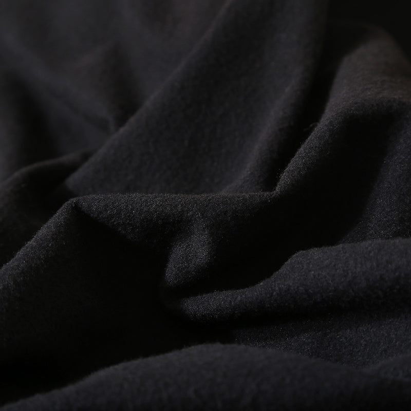 Housse de clic-clac en simili cuir, Noir onyx, posée sur un clic-clac — vue 7