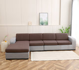 EasyDrap™ Marron clair - Housse Déperlante Pour Coussin de Canapé