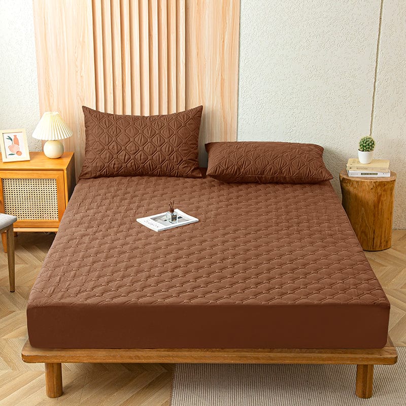Draps housse Marron - Drap housse Imperméable La Maison des Housses