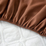 Draps housse Marron - Drap housse Imperméable La Maison des Housses