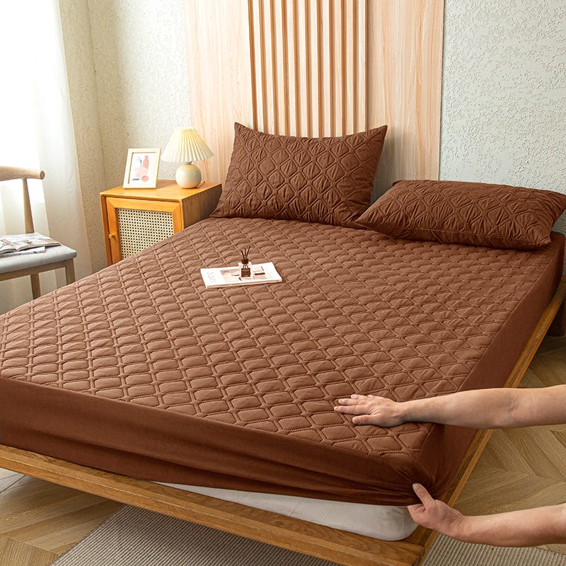 Draps housse Marron - Drap housse Imperméable La Maison des Housses