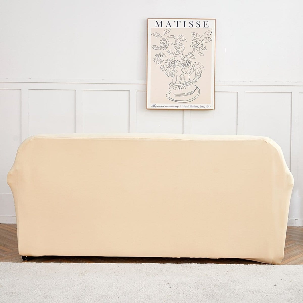 Housse de canapé extensible Beige — vue 6
