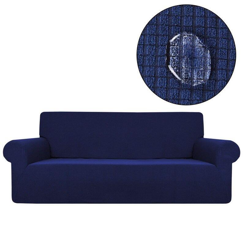 Housse de canapé déperlante Bleu marine — vue 3