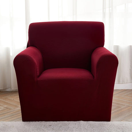Housse de fauteuil déperlante Bordeaux foncé