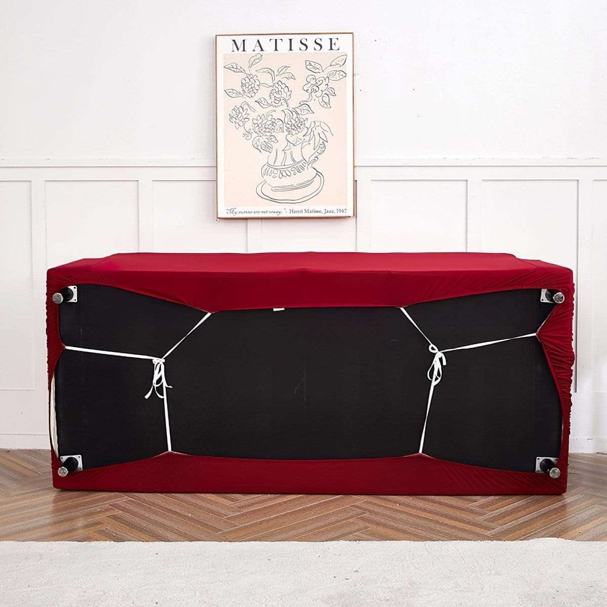 Housse de canapé extensible Bordeaux — vue 7