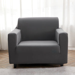 Gris anthracite - Housse de Fauteuil Extensible