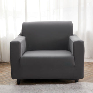 Housse de fauteuil extensible Gris anthracite
