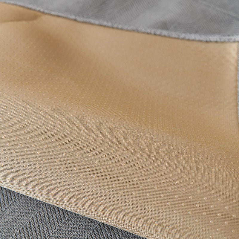 Housse de canapé EasyCover chenille, Gris, posée sur un canapé — vue 5