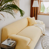 Housse canapé Jaune pâle - Housse de Canapé Imperméable La Maison des Housses
