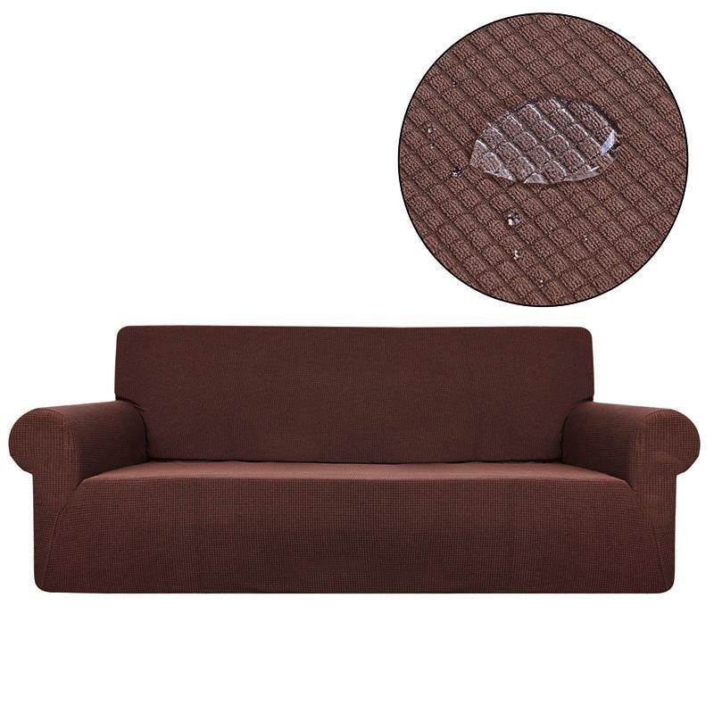 Housse de canapé déperlante Chocolat — vue 4