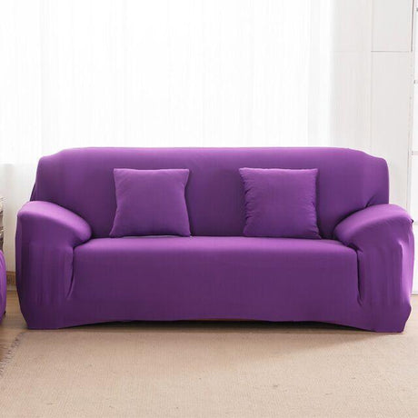 Housse de canapé extensible Pourpre