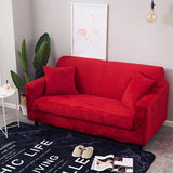 Housse de canapé en velours Rubis — vue 4